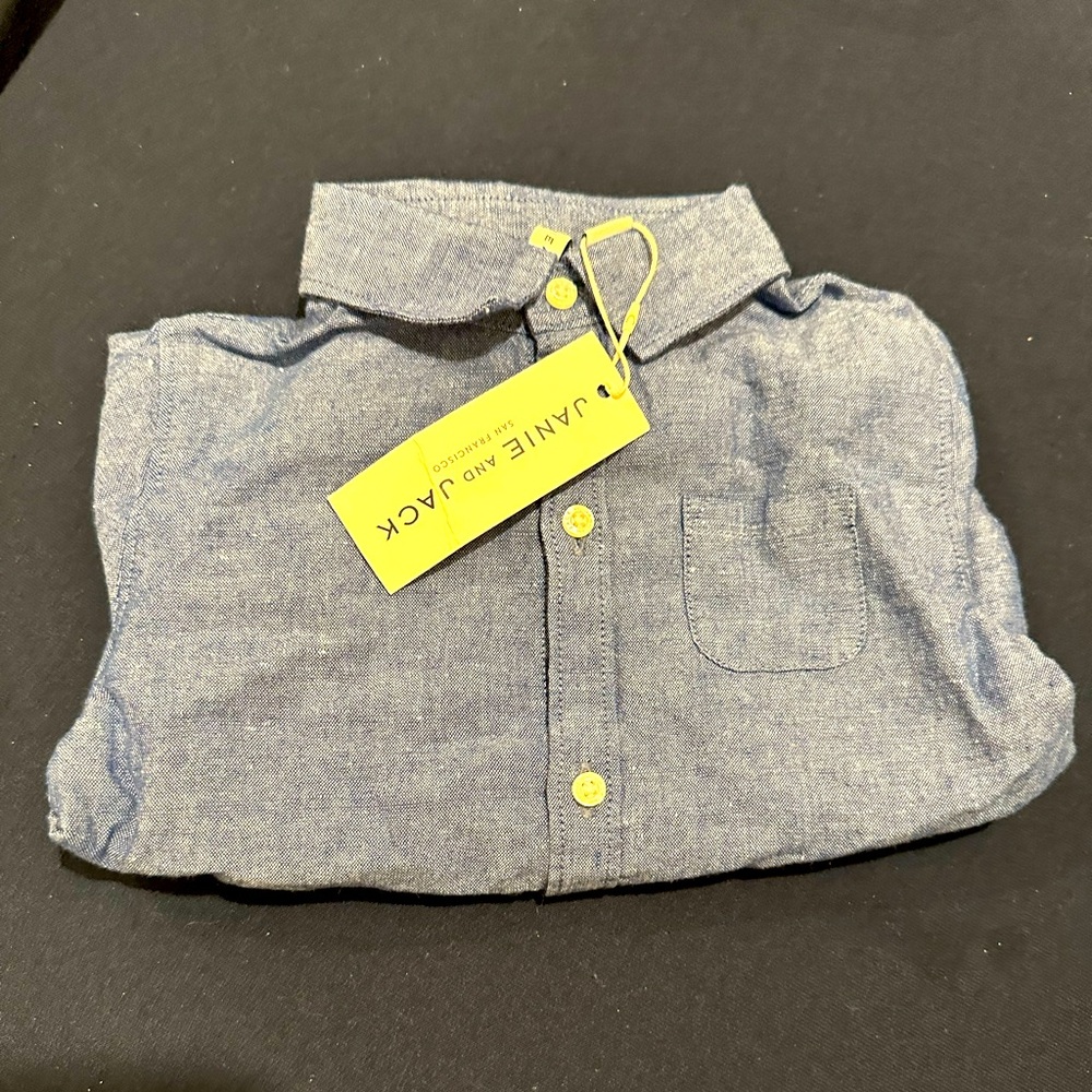Janie and jack linen bodysuit